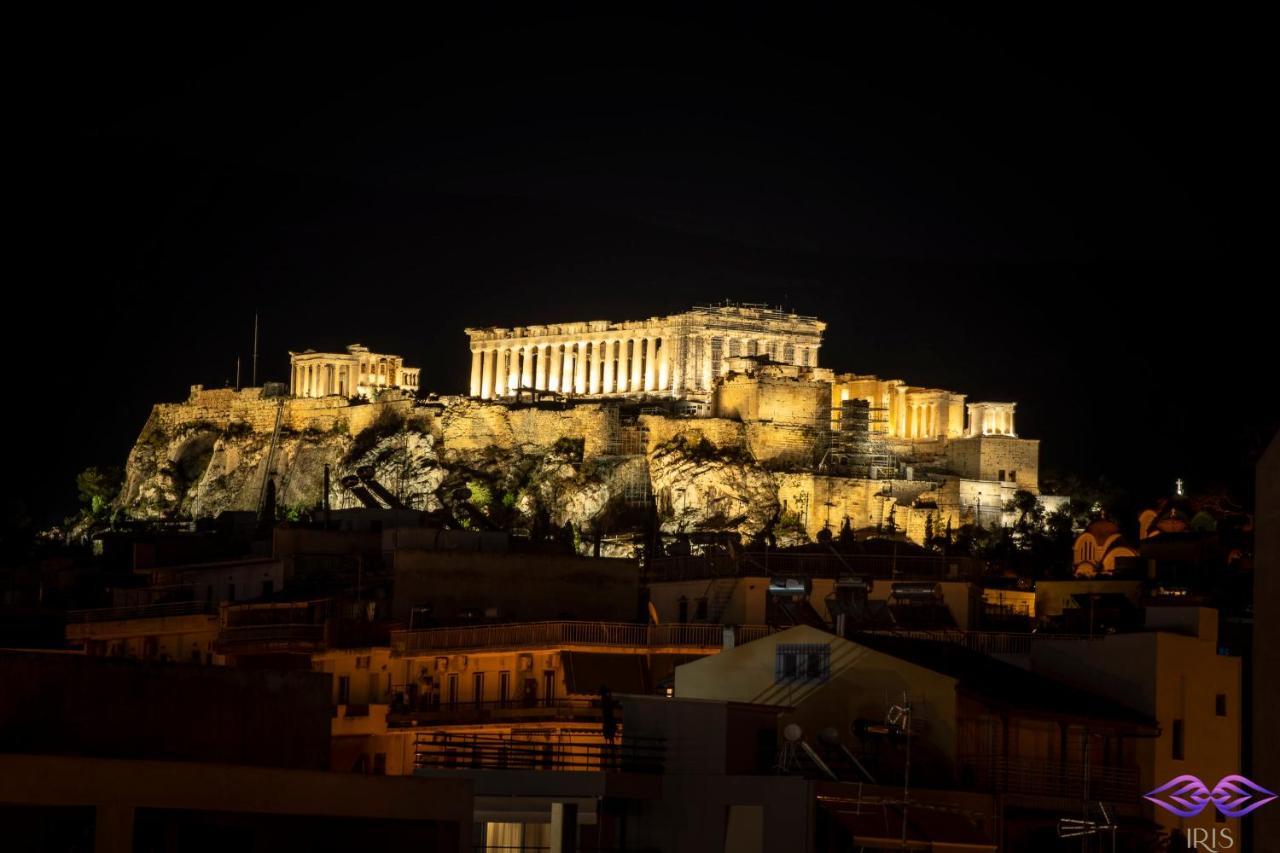 Apartamento Luxury Penthouse With Acropolis View And Jacuzzi Atenas Exterior foto