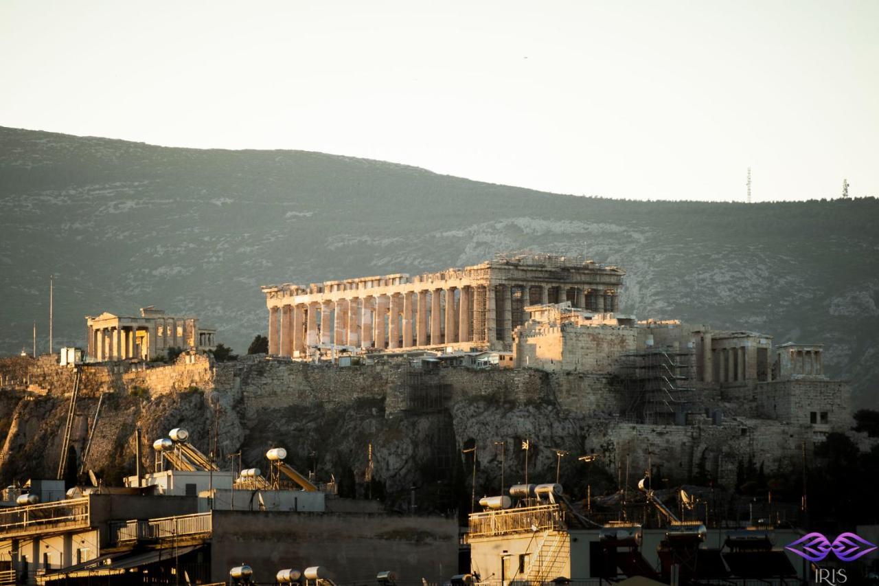 Apartamento Luxury Penthouse With Acropolis View And Jacuzzi Atenas Exterior foto