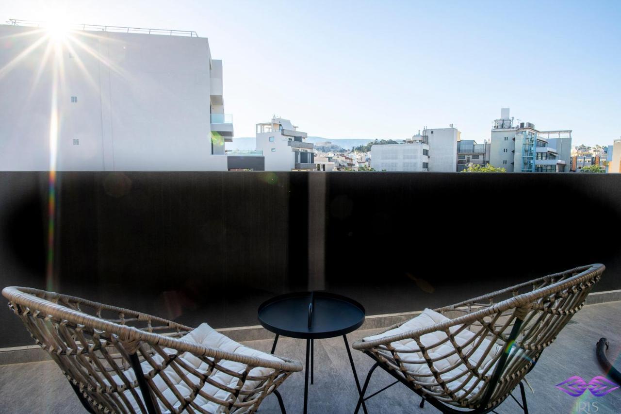 Apartamento Luxury Penthouse With Acropolis View And Jacuzzi Atenas Exterior foto
