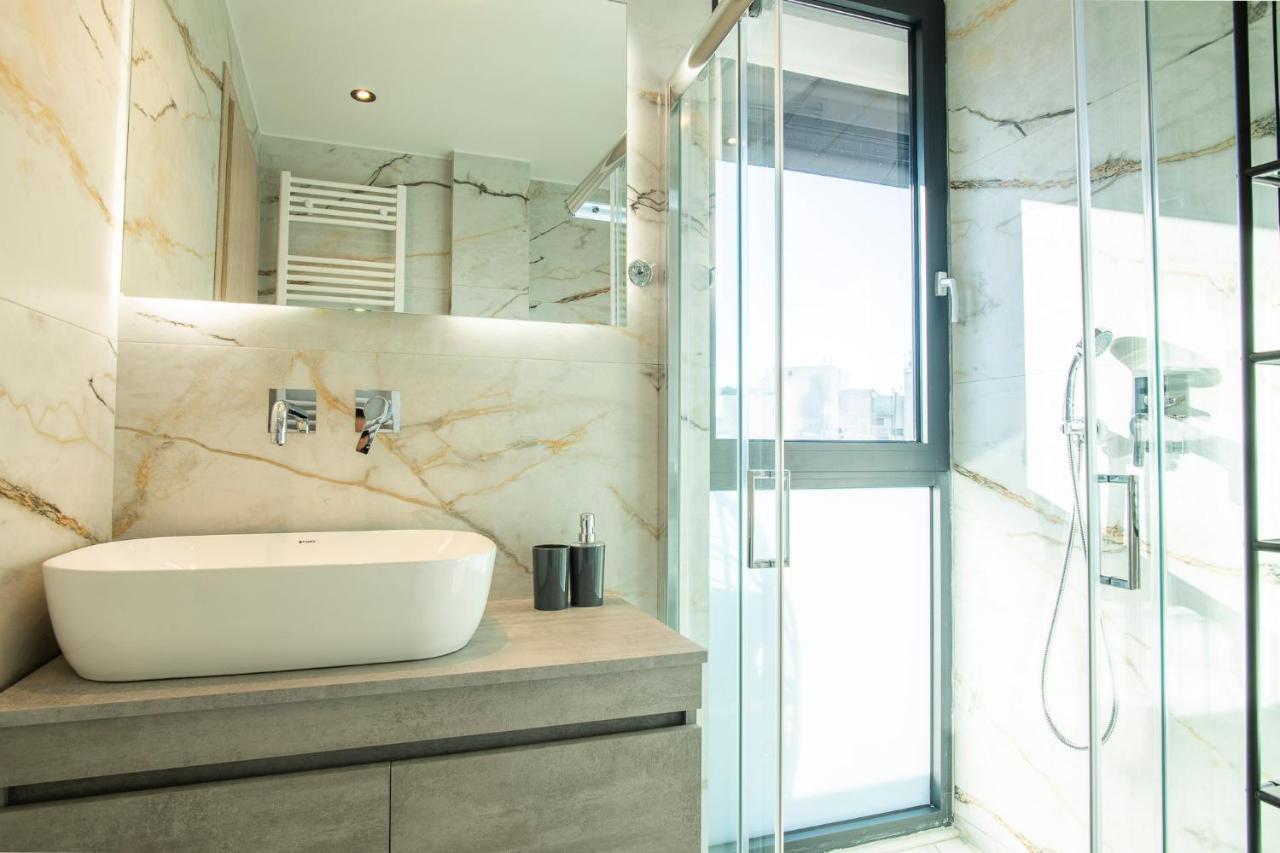 Apartamento Luxury Penthouse With Acropolis View And Jacuzzi Atenas Exterior foto