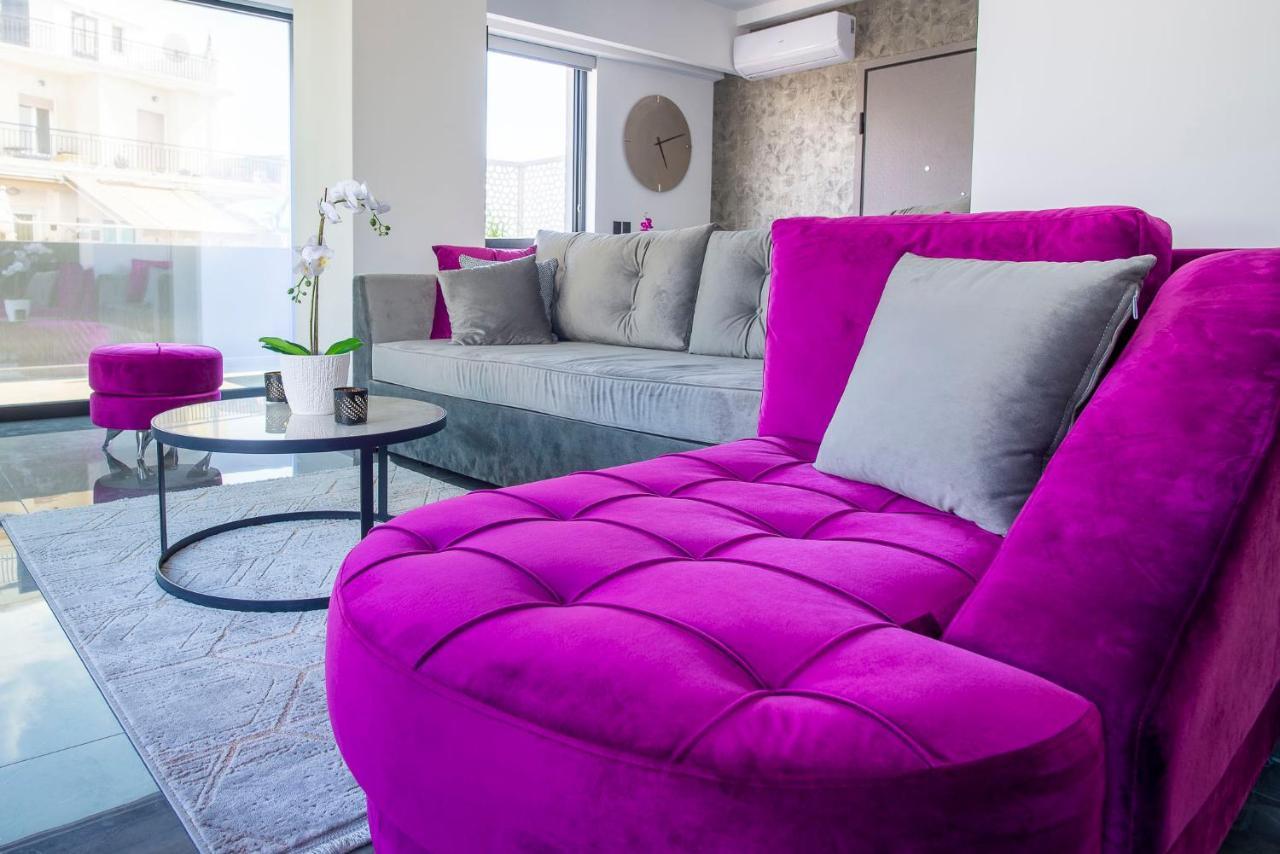 Apartamento Luxury Penthouse With Acropolis View And Jacuzzi Atenas Exterior foto