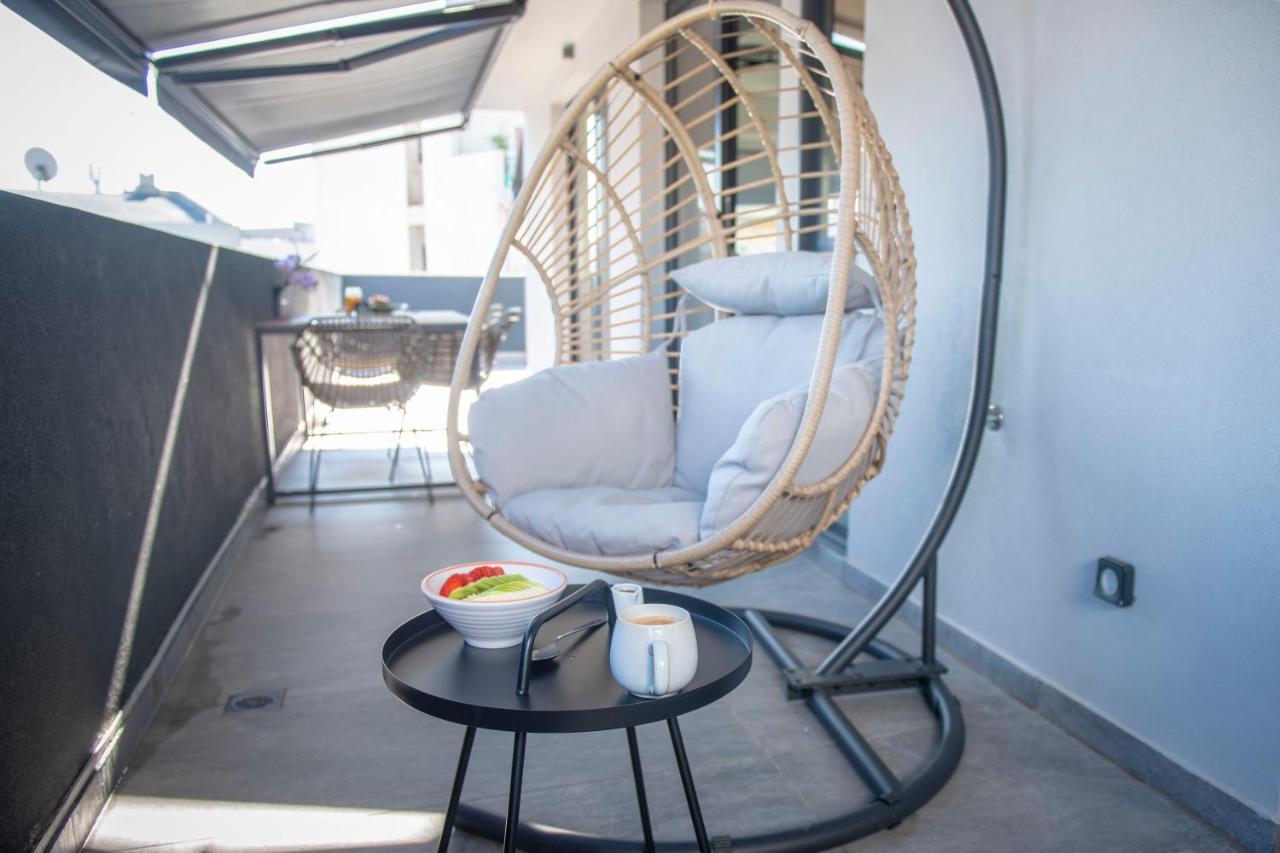 Apartamento Luxury Penthouse With Acropolis View And Jacuzzi Atenas Exterior foto